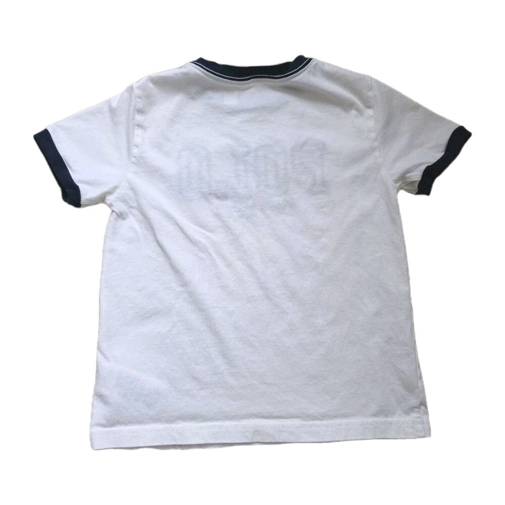 Polo Ralph Lauren Boys Corduroy-Logo Cotton Jersey Tee White Little Kid, Size 5 - Picture 4 of 6